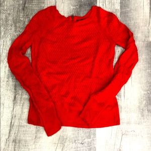 American Eagle red sweater